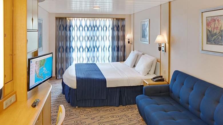 Mariner of the Seas Spacious Ocean View Balcony (3B) cabin, photo 1 of 2