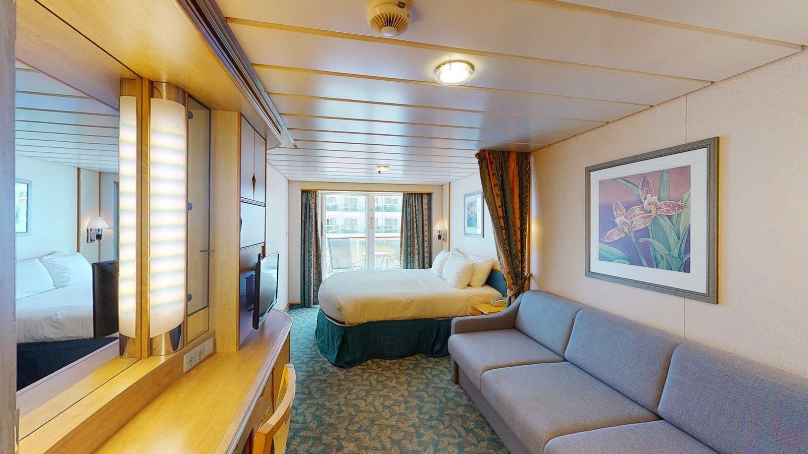 Mariner of the Seas Connecting Ocean View Balcony (CB) cabin, photo 3 of 3