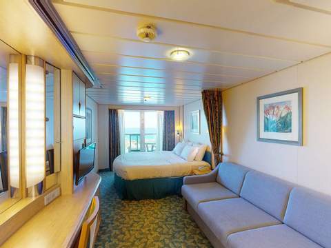 Mariner of the Seas Ocean View Balcony (1D) cabin, photo 4 of 4