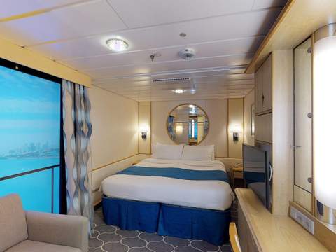 Navigator of the Seas Interior with Virtual Balcony (2U) cabin, photo 6 of 6 Navigator of the Seas Interior with Virtual Balcony (2U) cabin, photo 6 of 6