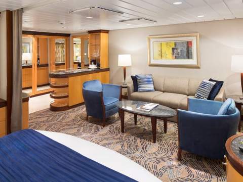 Navigator of the Seas Grand Suite - 1 bedroom (GS) living area, photo 6 of 6