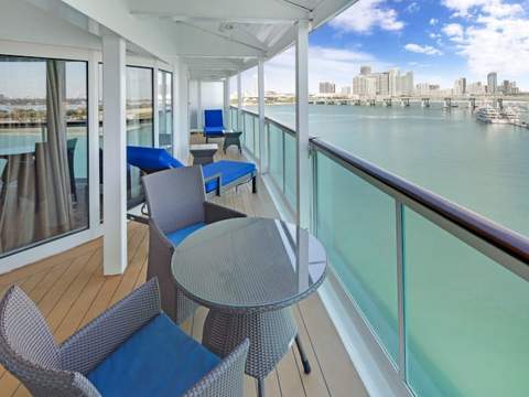 Navigator of the Seas Royal Suite - 1 Bedroom (RS) balcony Navigator of the Seas Royal Suite - 1 Bedroom (RS) balcony