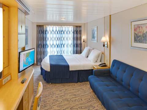 Navigator of the Seas Spacious Ocean View Balcony (3B) cabin, photo 4 of 4