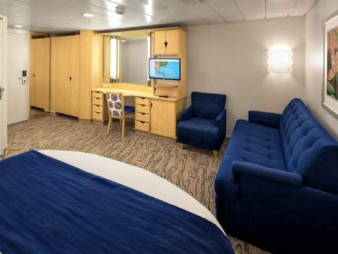 Navigator of the Seas Interior - Accessible (1V) cabin, photo 3 of 4 Navigator of the Seas Interior - Accessible (1V) cabin, photo 3 of 4