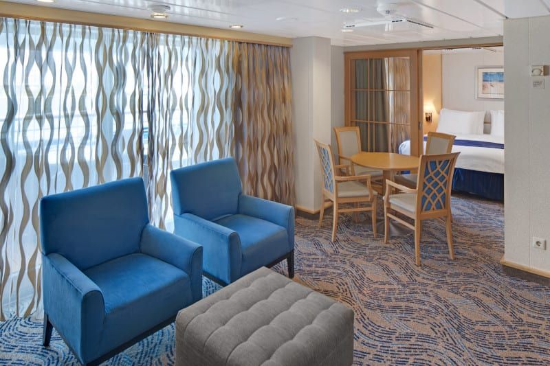 Navigator of the Seas Grand Suite - 2 bedroom (GT) living area, photo 3 of 3