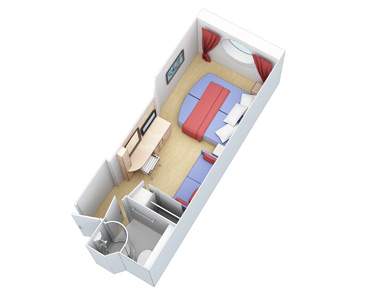 Oasis of the Seas Ocean View (2N) floor plan Oasis of the Seas Ocean View (2N) floor plan
