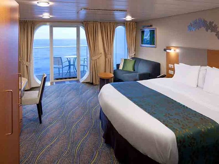 Oasis of the Seas Ocean View Balcony (2D) cabin, photo 1 of 3