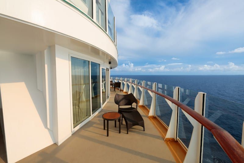 Oasis of the Seas Spacious AquaTheater Suite - 1 Bedroom (A3) balcony, photo 1 of 2