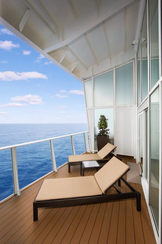 Oasis of the Seas Crown Loft Suite (L1) balcony, photo 1 of 2