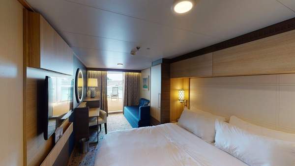 Odyssey of the Seas Ocean View with Large Balcony (1C) cabin, photo 1 of 3