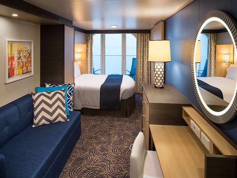 Odyssey of the Seas Ocean View with Large Balcony (2C) cabin, photo 2 of 3
