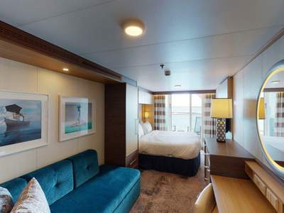 Odyssey of the Seas Ocean View Balcony (4D) cabin, photo 1 of 3