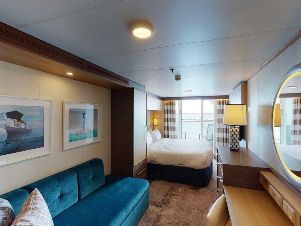 Odyssey of the Seas Ocean View Balcony (1D) cabin, photo 1 of 3