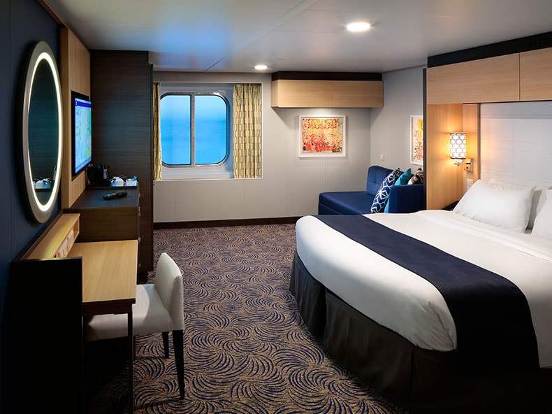 Odyssey of the Seas Ocean View (1N) cabin, photo 1 of 5 Odyssey of the Seas Ocean View (1N) cabin, photo 1 of 5