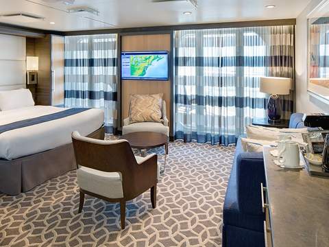 Odyssey of the Seas Junior Suite with Large Balcony (J1) cabin, photo 1 of 2