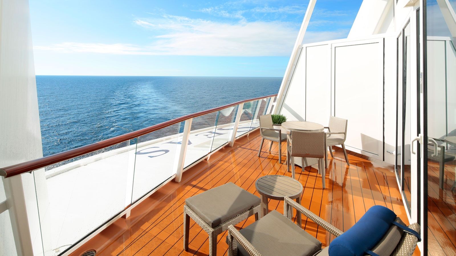 Odyssey of the Seas Owner's Loft Suite (OL) balcony