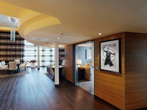 Odyssey of the Seas Royal Loft Suite (RL) living area, photo 1 of 8 Odyssey of the Seas Royal Loft Suite (RL) living area, photo 1 of 8