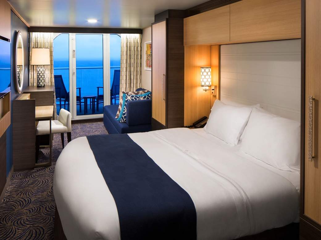 Ovation of the Seas Ocean View with Large Balcony (4C) cabin, photo 1 of 2 Ovation of the Seas Ocean View with Large Balcony (4C) cabin, photo 1 of 2