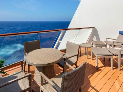 Ovation of the Seas Grand Loft Suite (GL) balcony Ovation of the Seas Grand Loft Suite (GL) balcony