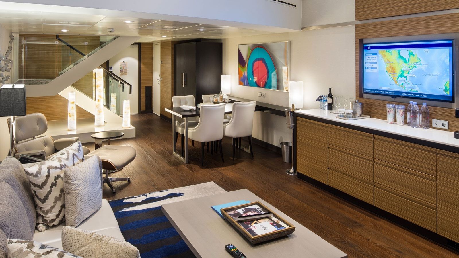 Ovation of the Seas Sky Loft Suite (SL) living area, photo 2 of 4