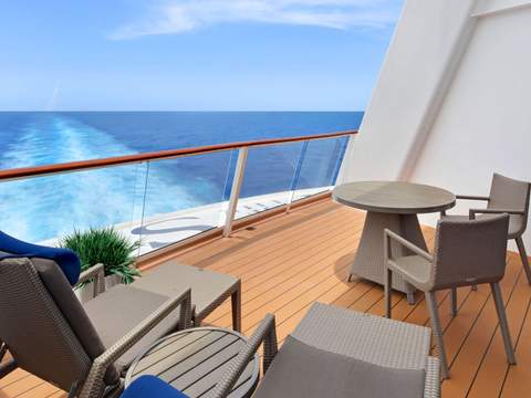 Ovation of the Seas Sky Loft Suite (SL) balcony Ovation of the Seas Sky Loft Suite (SL) balcony