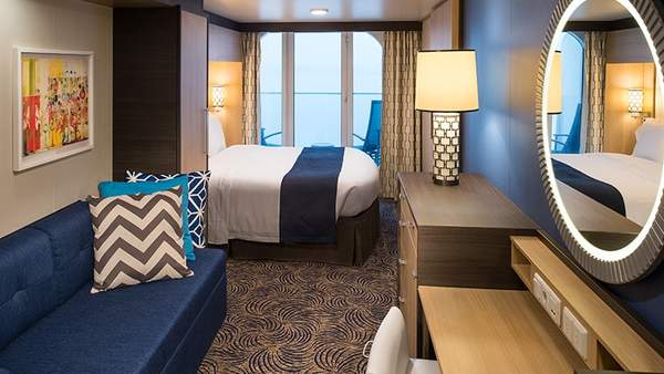 Quantum of the Seas Ocean View with Large Balcony (2C) cabin, photo 1 of 3