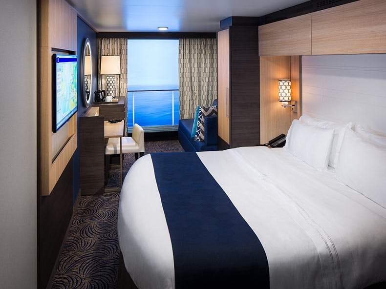 Representative photo: Quantum of the Seas Interior with Virtual Balcony cabin