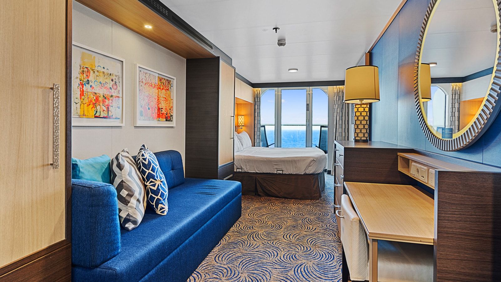 Quantum of the Seas Ocean View with Large Balcony (2C) cabin, photo 3 of 3