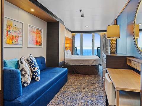 Quantum of the Seas Ocean View with Large Balcony (2C) cabin, photo 3 of 3 Quantum of the Seas Ocean View with Large Balcony (2C) cabin, photo 3 of 3