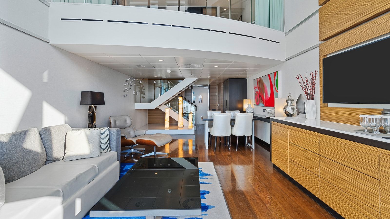 Quantum of the Seas Sky Loft Suite (SL) living area, photo 4 of 4