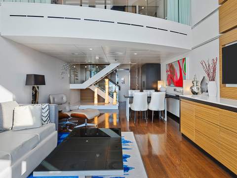 Quantum of the Seas Sky Loft Suite (SL) living area, photo 4 of 4