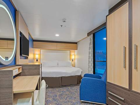 Quantum of the Seas Interior with Virtual Balcony (2U) cabin, photo 6 of 6 Quantum of the Seas Interior with Virtual Balcony (2U) cabin, photo 6 of 6