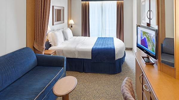 Representative photo: Radiance of the Seas Spacious Ocean View Balcony cabin