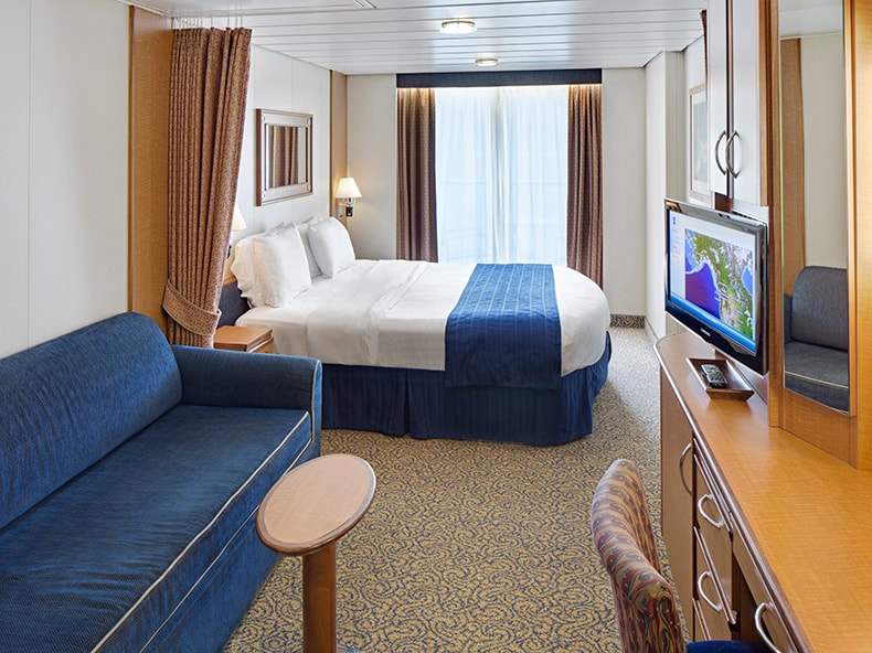 Representative photo: Radiance of the Seas Spacious Ocean View Balcony cabin