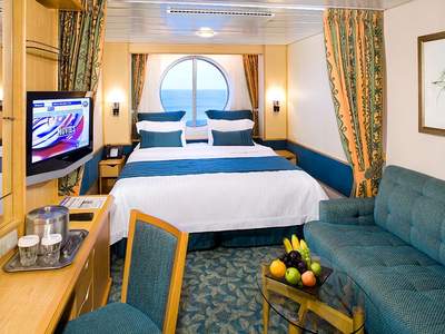 Representative photo: Radiance of the Seas Ocean View cabin
