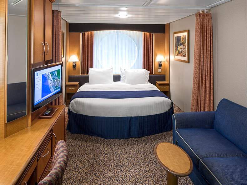 Radiance of the Seas Spacious Ocean View (4M) cabin, photo 1 of 2 Radiance of the Seas Spacious Ocean View (4M) cabin, photo 1 of 2