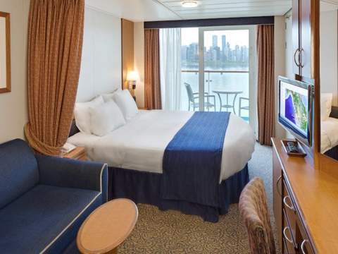 Radiance of the Seas Ocean View Balcony (3D) cabin, photo 4 of 4