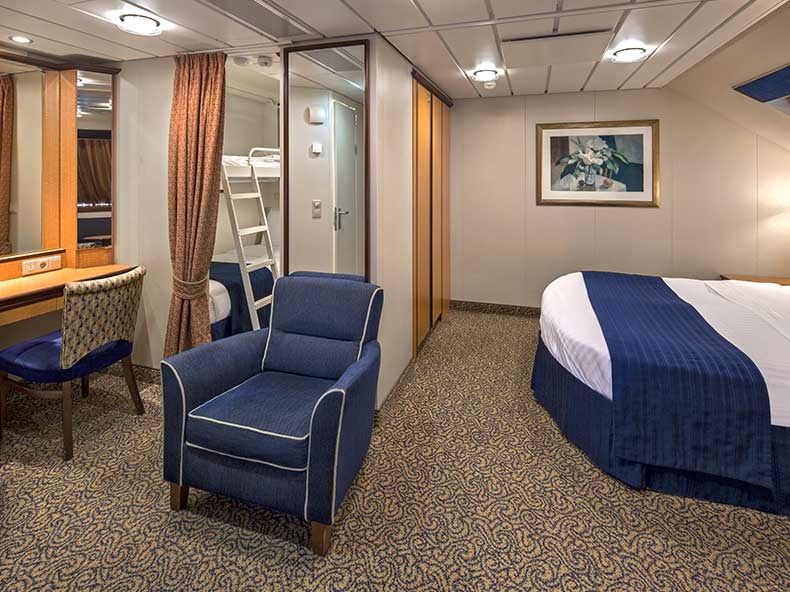 Serenade of the Seas Ultra Spacious Ocean View (1K) cabin, photo 1 of 3