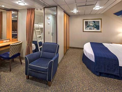 Serenade of the Seas Ultra Spacious Ocean View (1K) cabin, photo 1 of 3