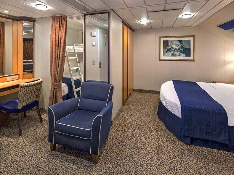Serenade of the Seas Ultra Spacious Ocean View (1K) cabin, photo 1 of 3