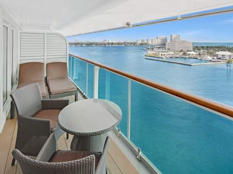 Serenade of the Seas Grand Suite - 1 Bedroom (GS) balcony