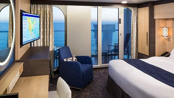 Spectrum of the Seas Ocean View with Large Balcony (1C) cabin, photo 1 of 2 Spectrum of the Seas Ocean View with Large Balcony (1C) cabin, photo 1 of 2