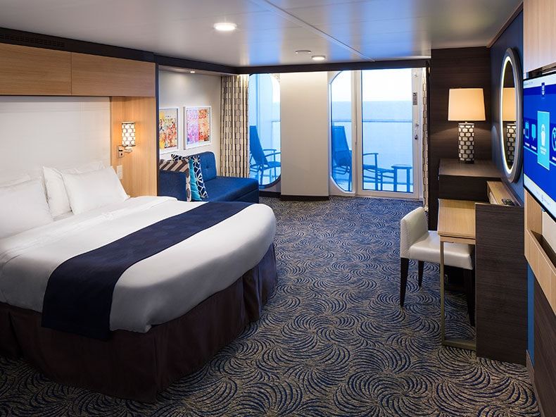 Spectrum of the Seas Connecting Ocean View Balcony (CB) cabin, photo 1 of 2