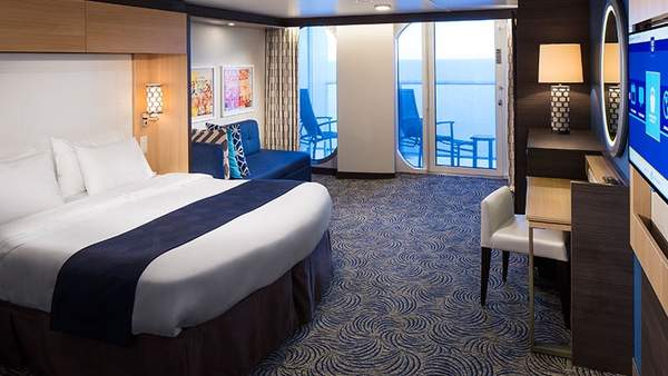 Spectrum of the Seas Connecting Ocean View Balcony (CB) cabin, photo 1 of 2
