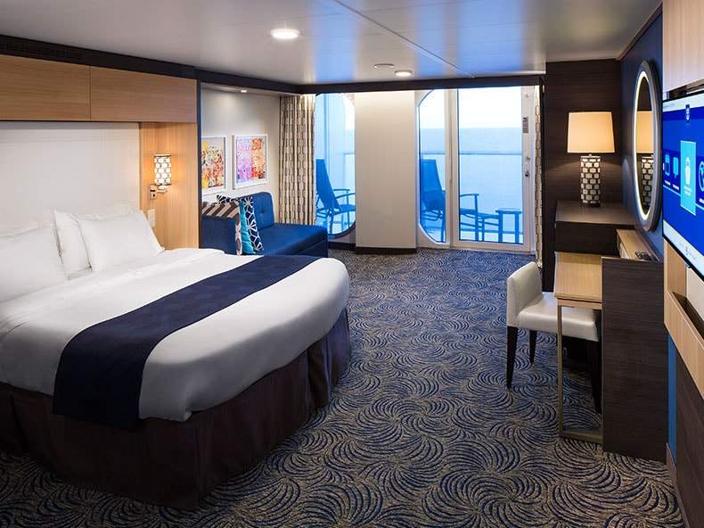 Spectrum of the Seas Connecting Ocean View Balcony (CB) cabin, photo 1 of 2