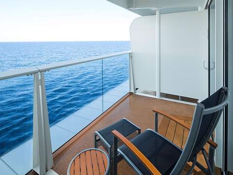 Spectrum of the Seas Connecting Ocean View Balcony (CB) balcony