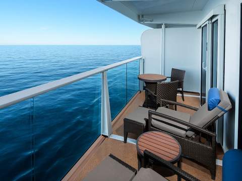 Spectrum of the Seas Grand Suite - 1 Bedroom (GS) balcony Spectrum of the Seas Grand Suite - 1 Bedroom (GS) balcony