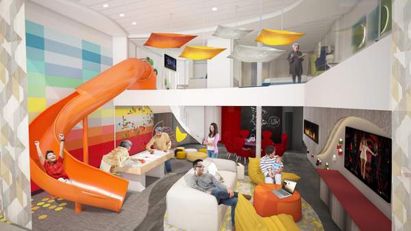 Spectrum of the Seas Ultimate Family Suite (US) living area, photo 1 of 7