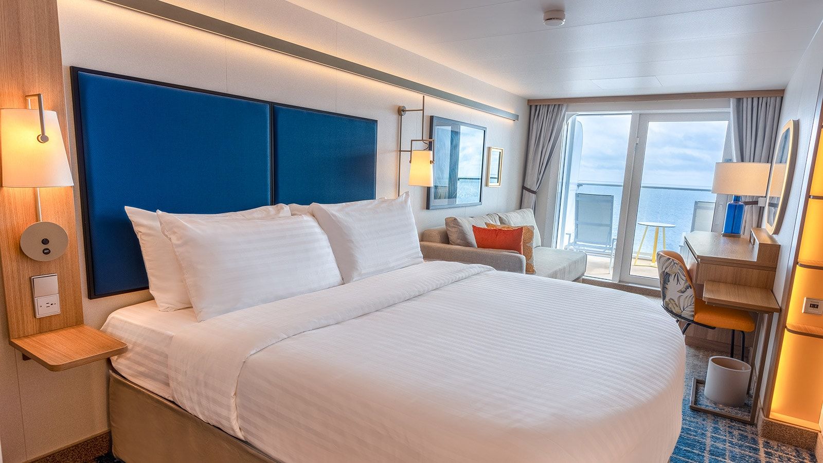 Star of the Seas Ocean View with Large Balcony (C3) cabin, photo 1 of 3