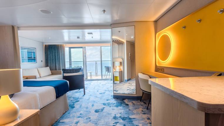 Star of the Seas Grand Suite (GS) bedroom, photo 1 of 5